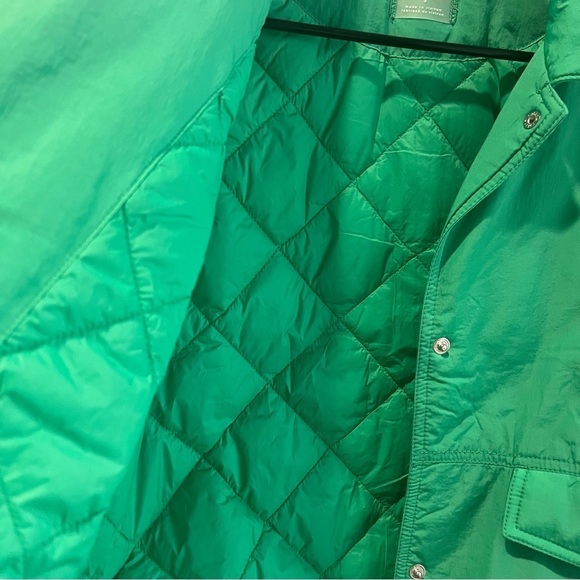 FP Movement Off The Bleachers Coaches Jacket in Green Size Small - Picture 9 of 12